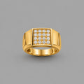 Iced stone ring Turkish style