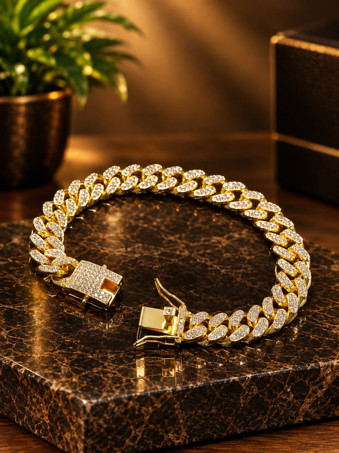CUBAN SILVER BRACELET