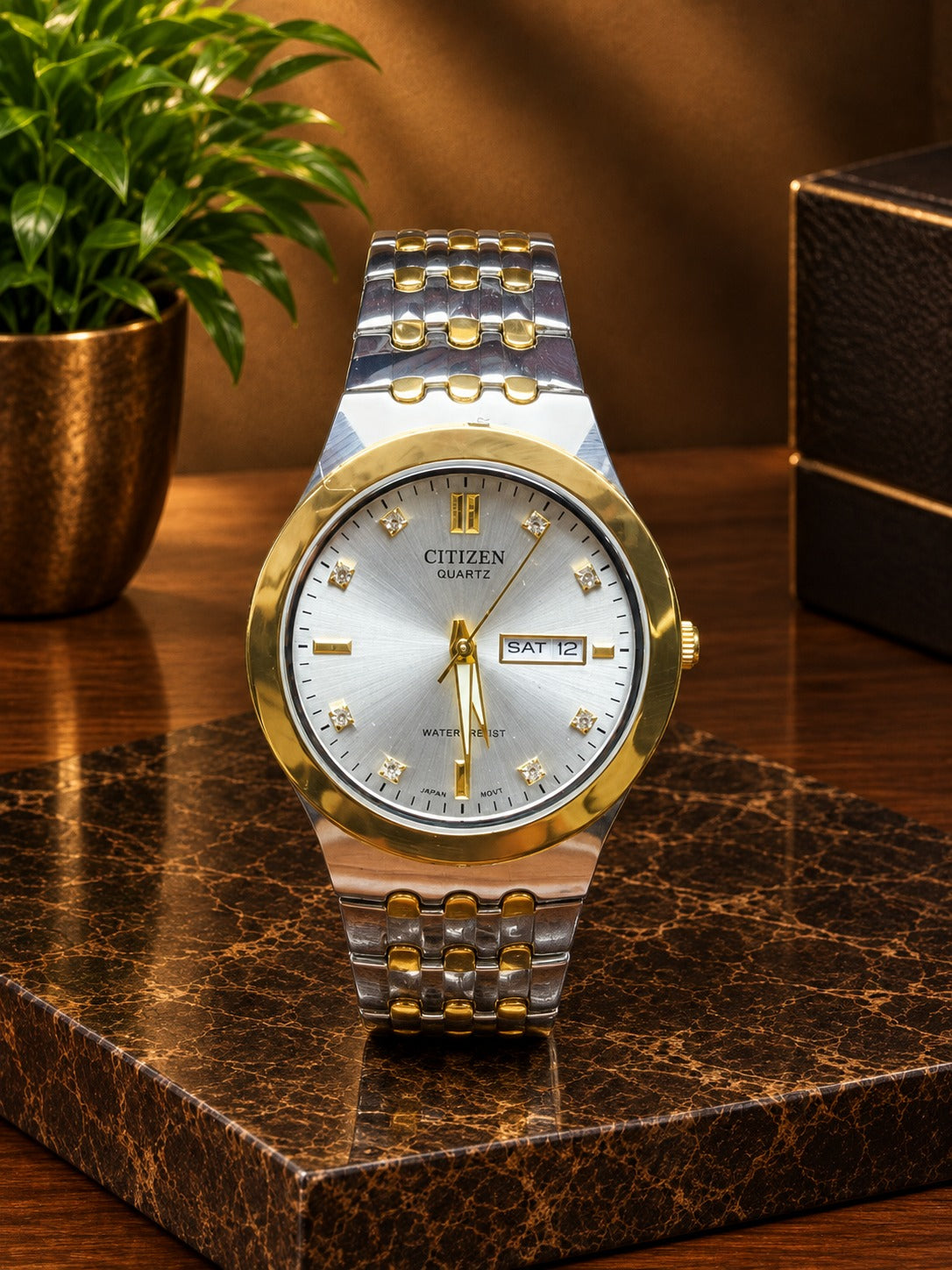 Citizen Quartz Jubilee Style Chain Day-Date