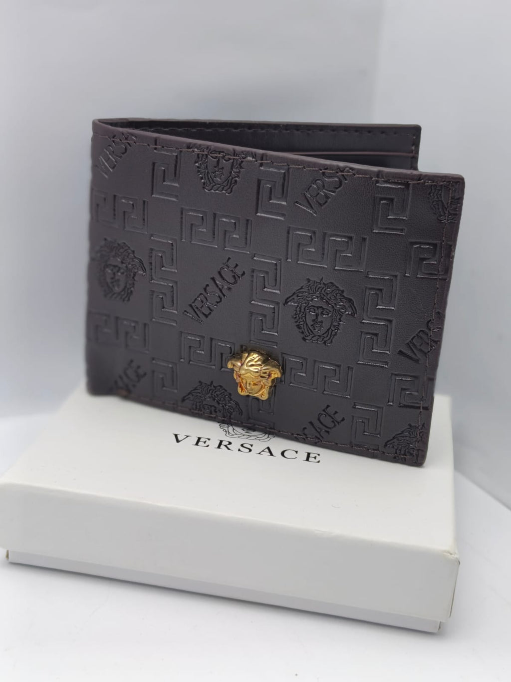 Versace style short wallet premium quality