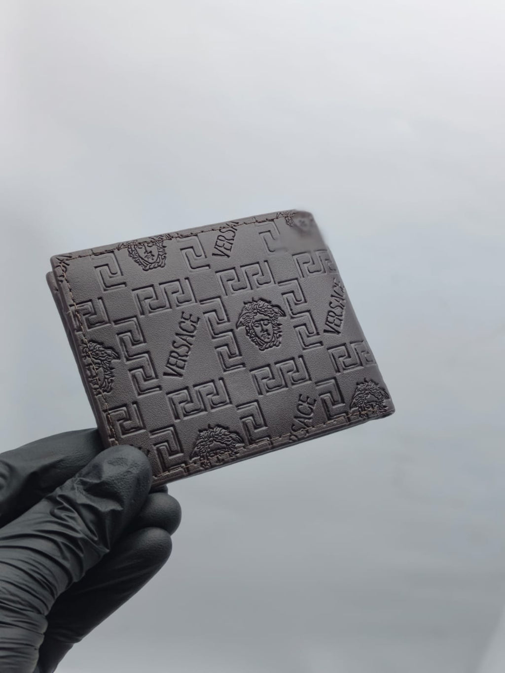 Versace style short wallet premium quality
