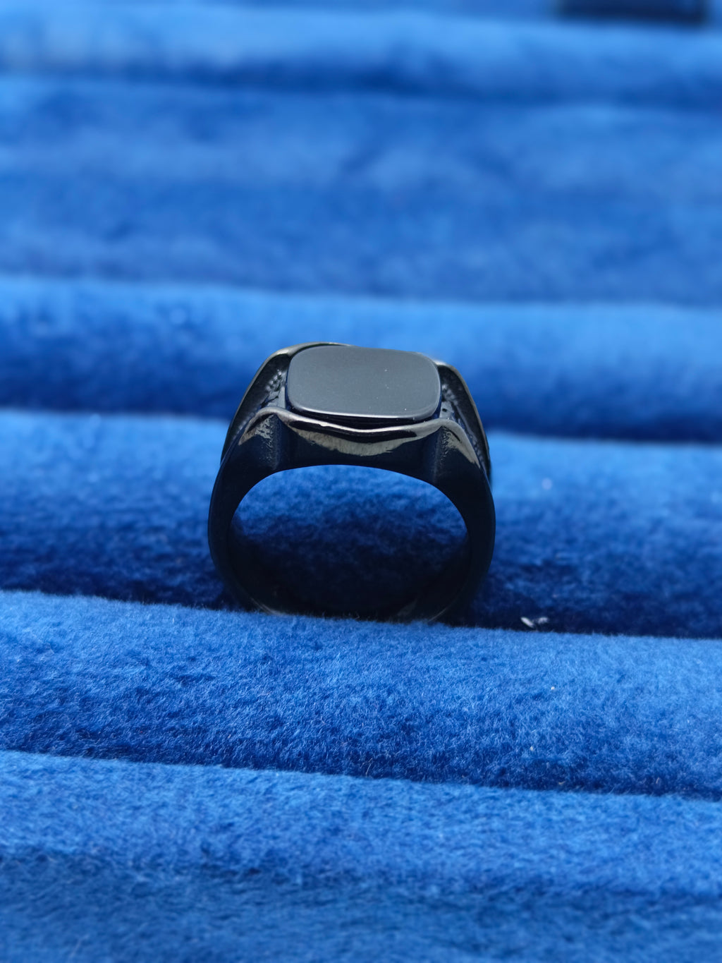 Black Stone Ring
