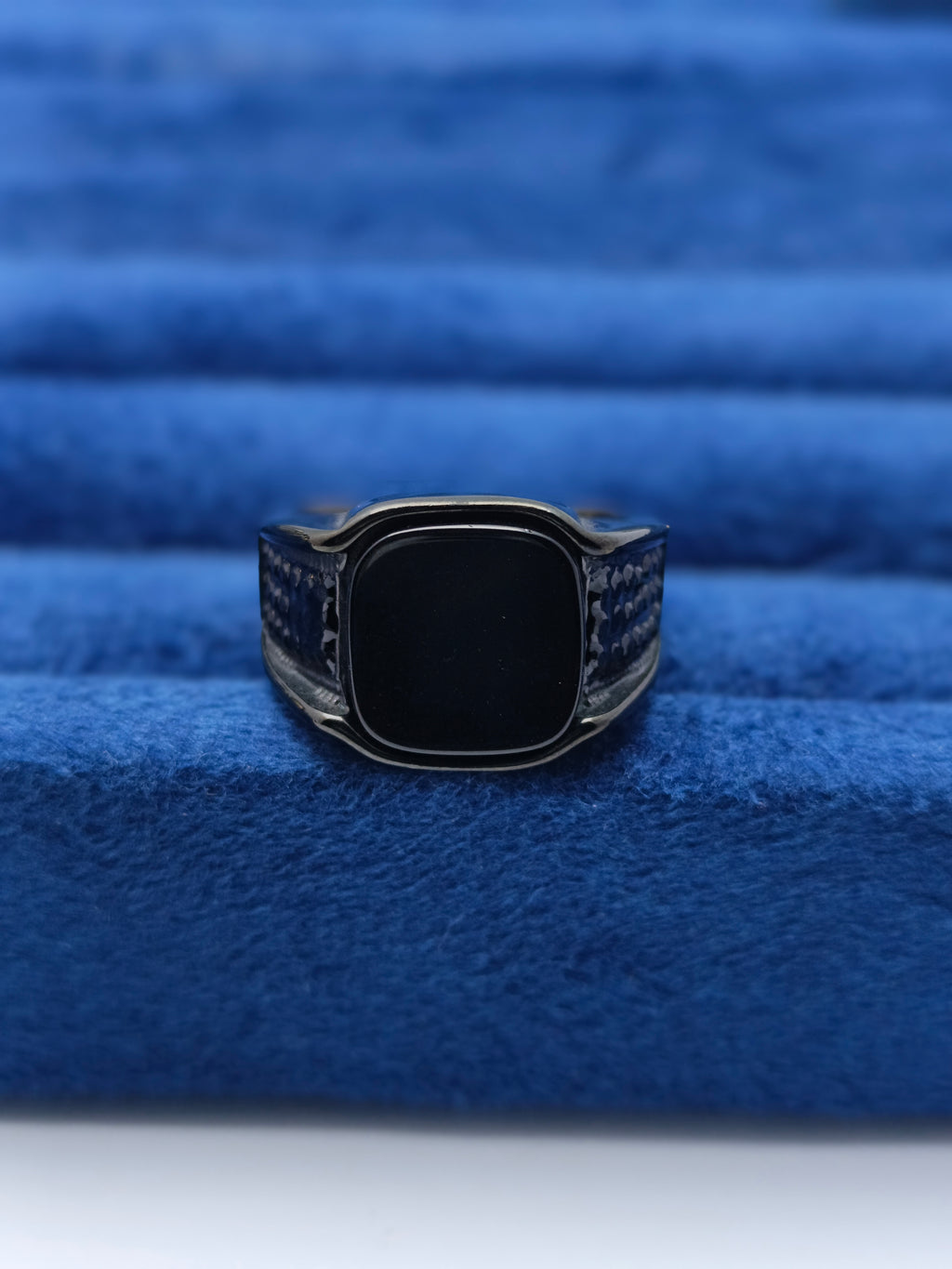 Black Stone Ring