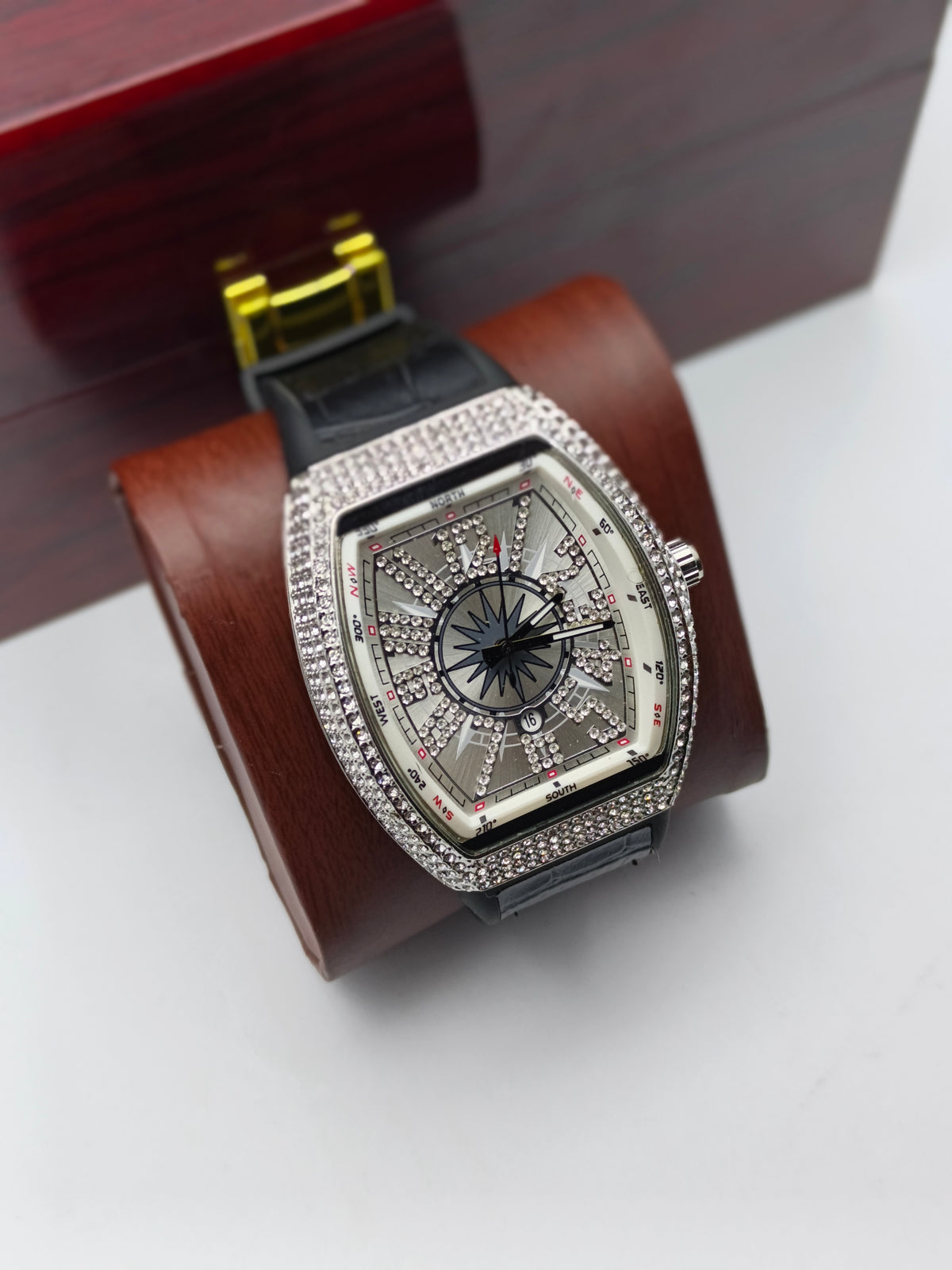 Franck Muller Vanguard Yatching Style Watch - Stone & Simple