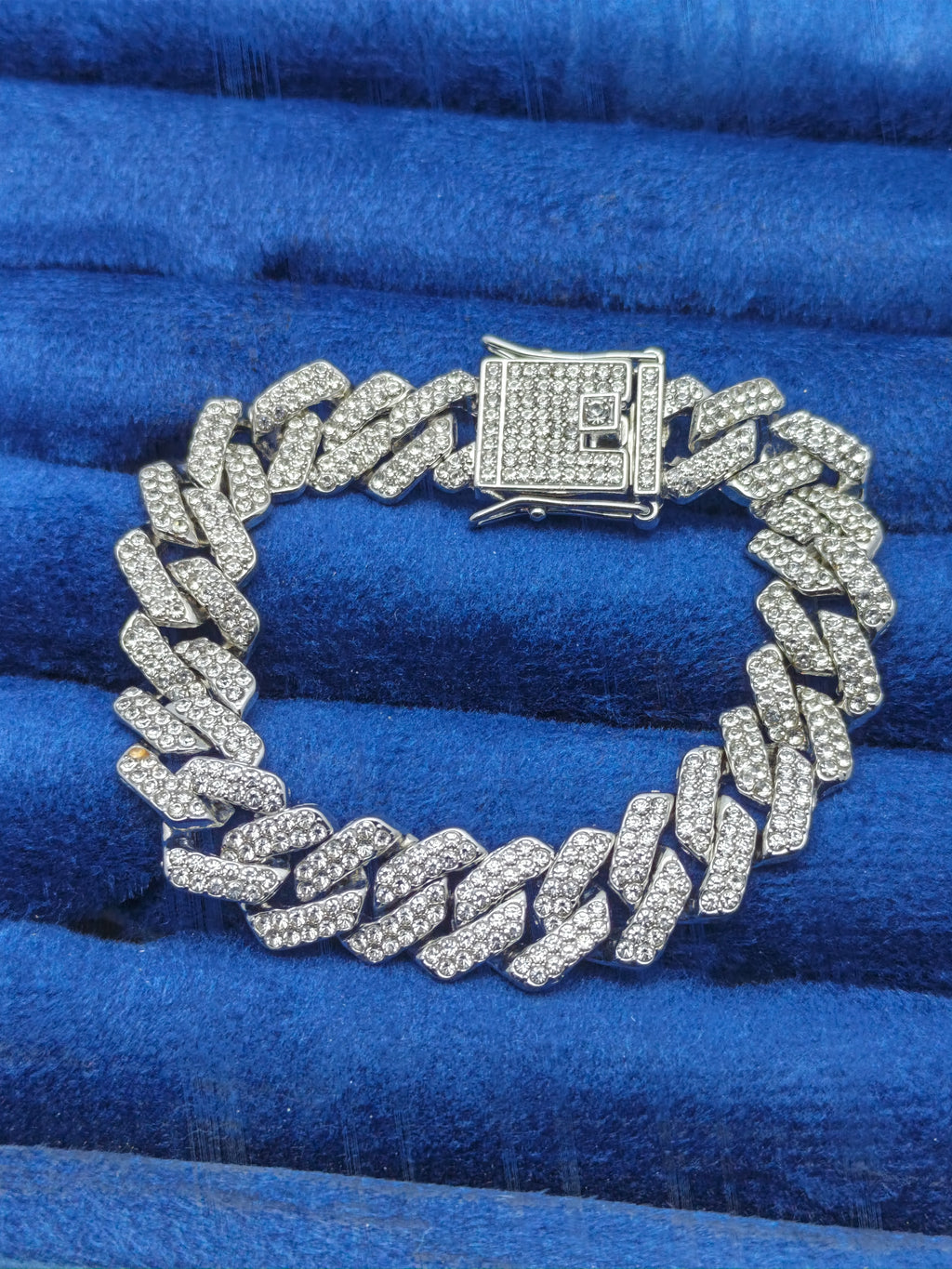 CUBAN SILVER BRACELET