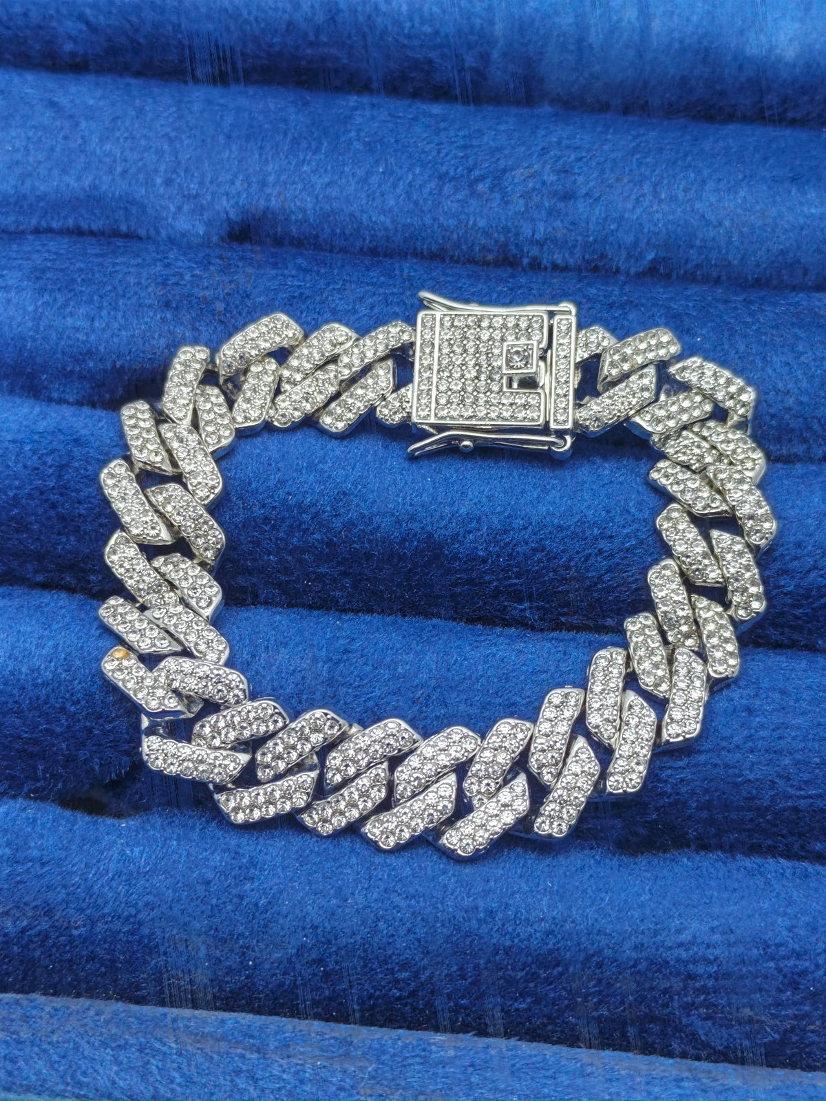 CUBAN SILVER BRACELET