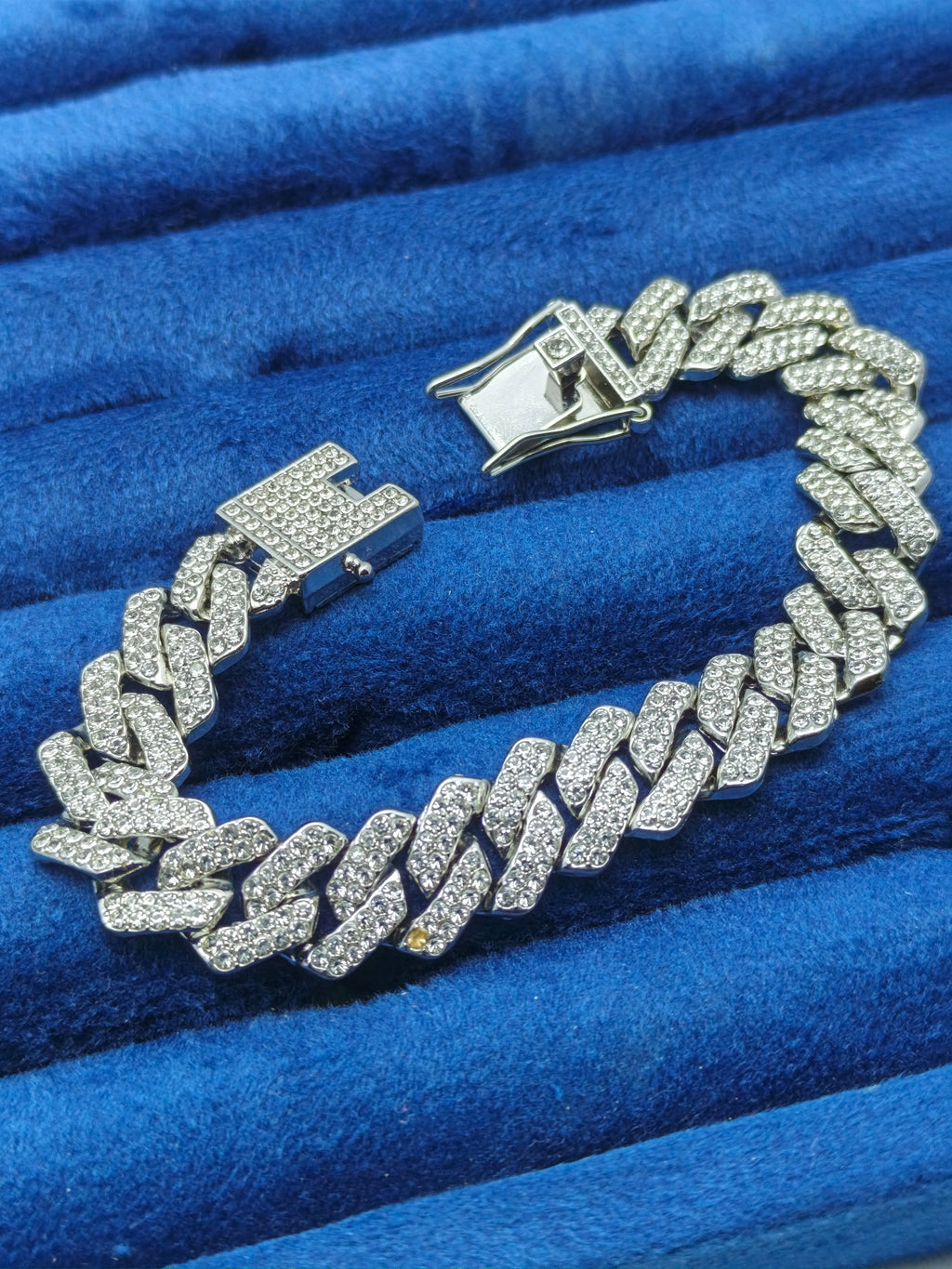 CUBAN SILVER BRACELET