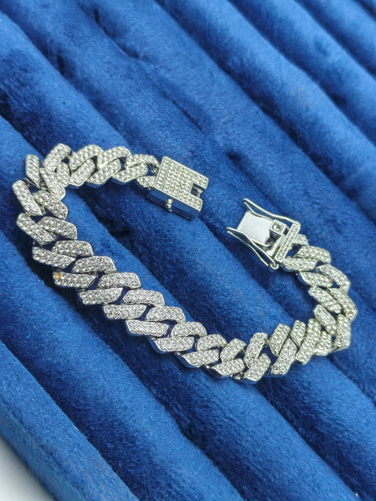 CUBAN SILVER BRACELET