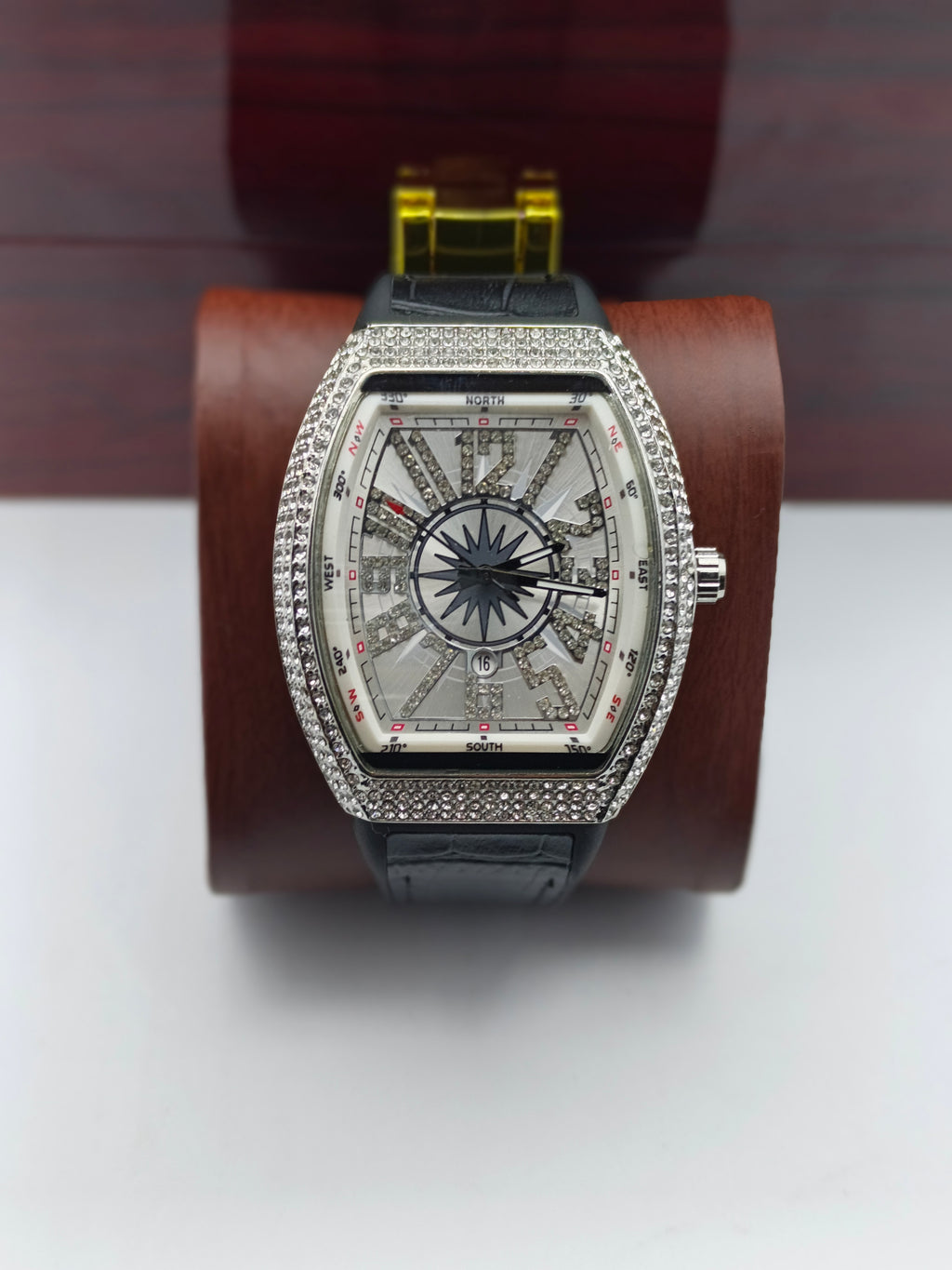 Franck Muller Vanguard Yatching Style Watch - Stone & Simple