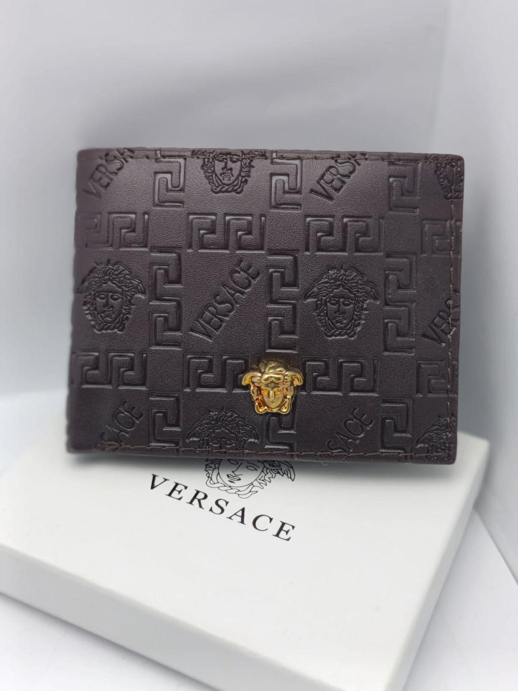 Versace style short wallet premium quality