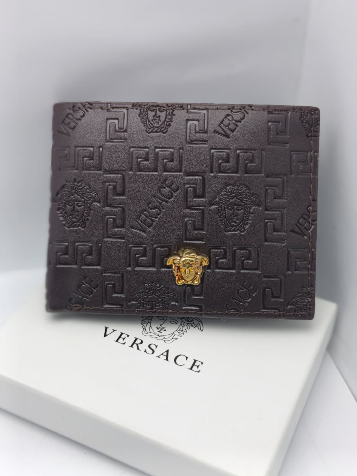 Versace style short wallet premium quality